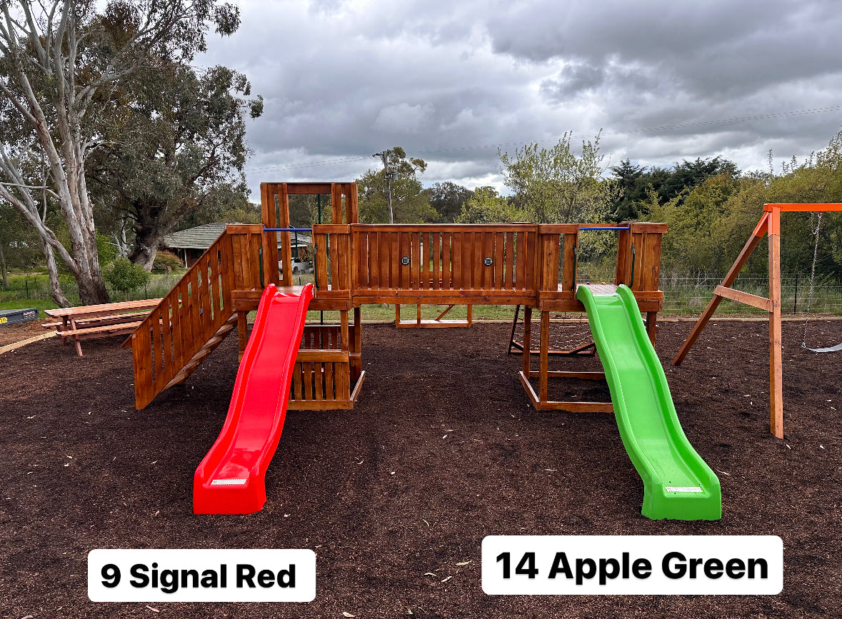 3.1m Fibreglass Wave Slide (1.5m platform height)