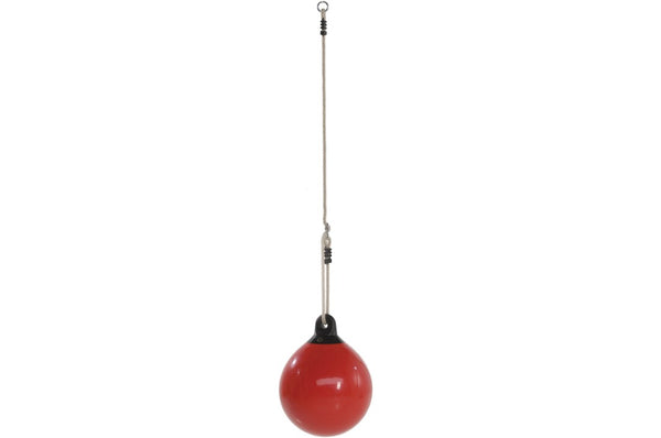 Buoy Ball LARGE - 51cm Swing with Adjustable Rope - Red