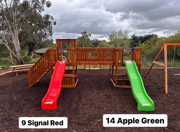 3.1m Fibreglass Wave Slide (1.5m platform height)