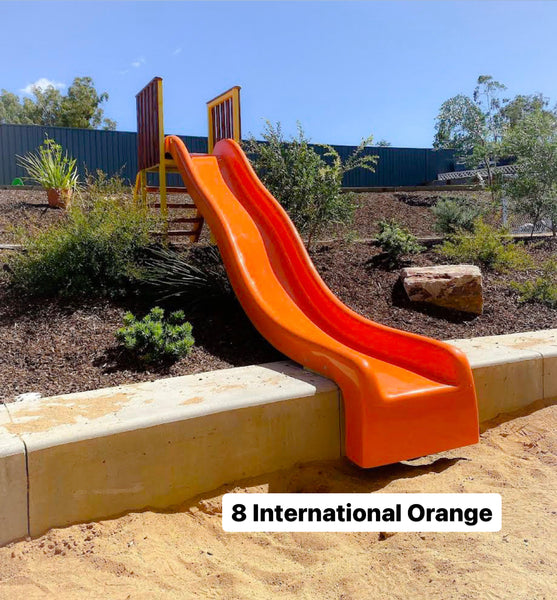 3.1m Fibreglass Wave Slide (1.5m platform height)