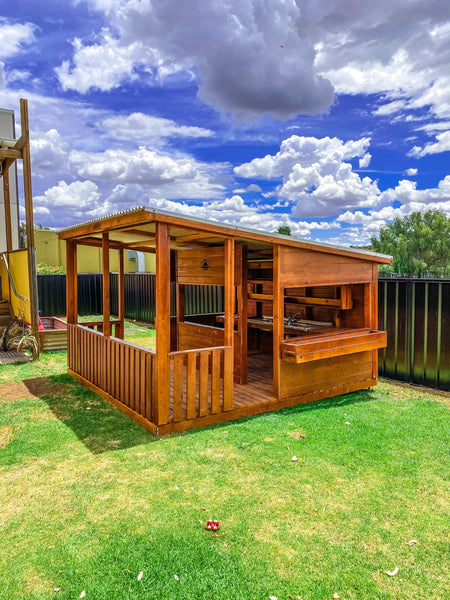 The Yarrawong Cubby House with built-in Kitchen OILED