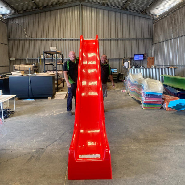 4.5m Fibreglass Wave Slide (2.1m platform height)