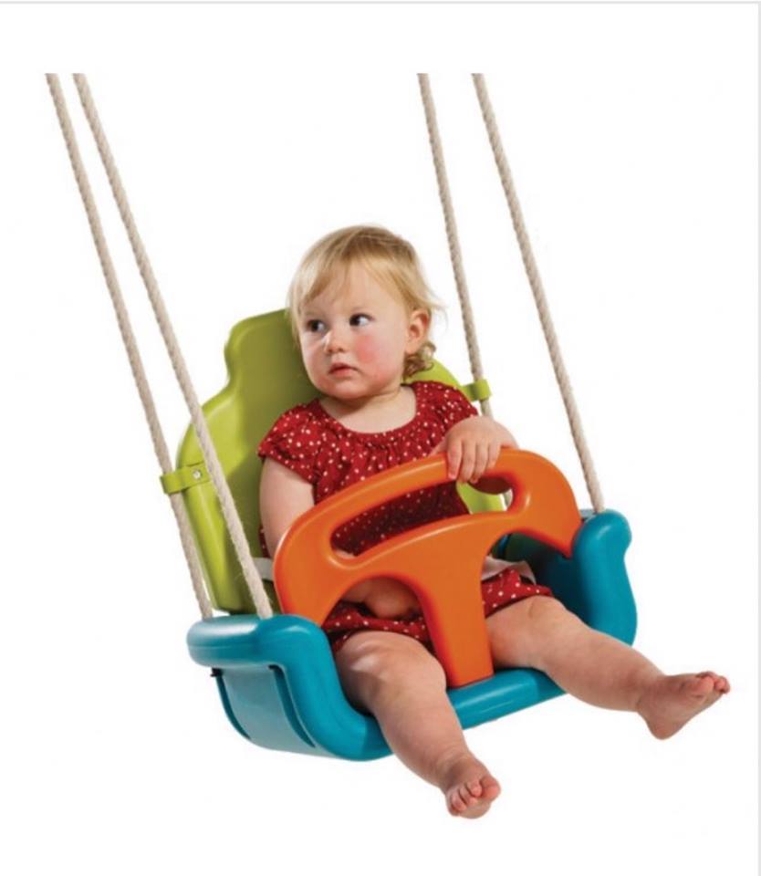 Baby Seat Growing Type Swing with Adjustable Ropes