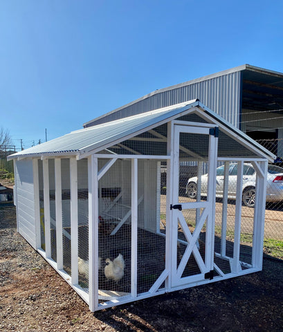 Hamptons Hen House With Nesting Box