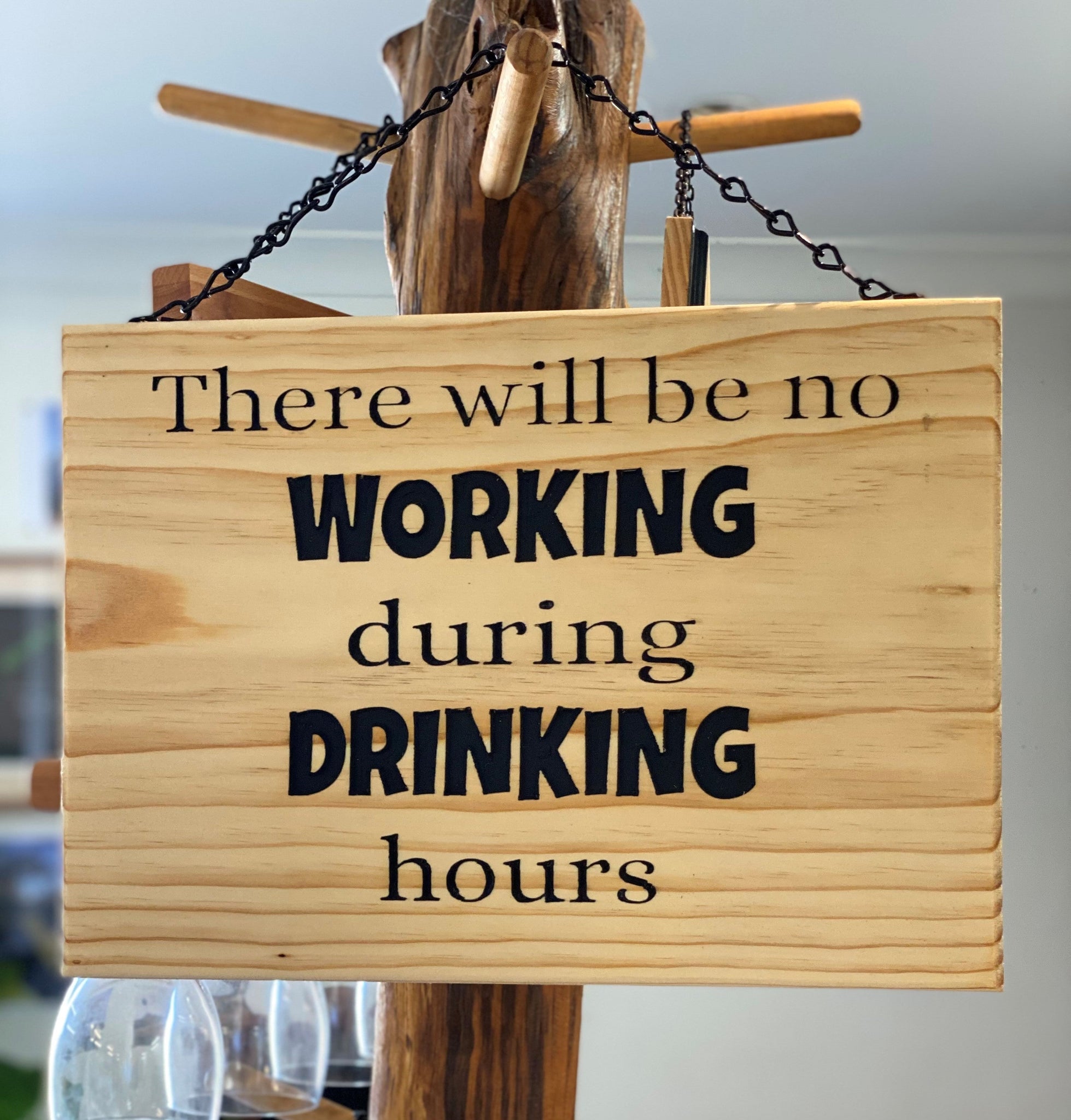 Timber Sign