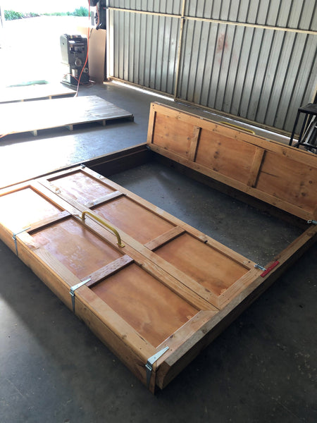 Sandpit with Lid